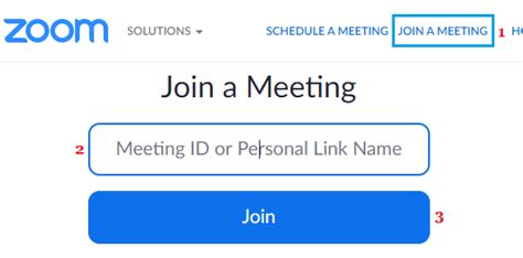 zoom meeting join a meeting login
